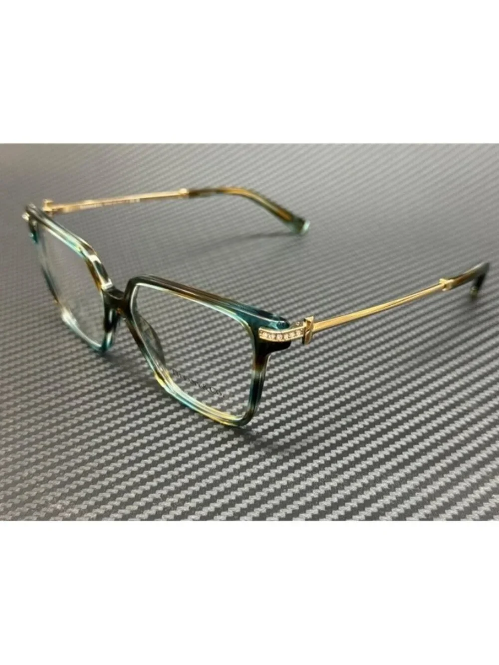 New Tiffany & Co. Women Ocean Turquoise Havana Eyeglasses 54-15-140
